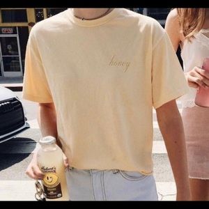 Yellow Honey Top - Brandy Melville